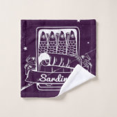 Sardines dans une boîte (Gant de toilette)
