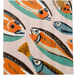 Sardines Douchegordijn