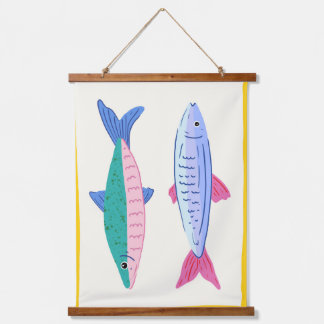 Sardines Duo Hangend Wandkleed