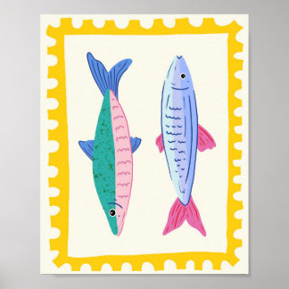 Sardines Duo Poster
