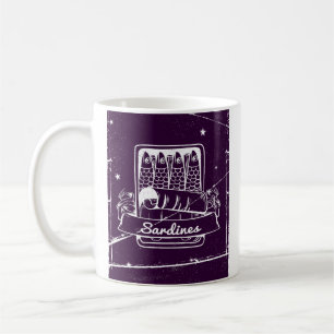 Sardines in een blik Verontwaardigd Koffiemok