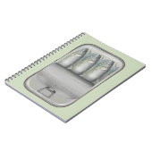 Sardines in een blikje notitieboek (Linkerzijde)