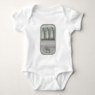 Sardines in een blikje romper
