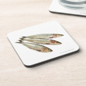 Sardines (loods) drankjes onderzetter (Linkerzijde)