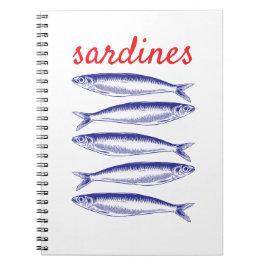 Sardines Notitieboek