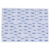 Sardines Pattern Groot Cadeauzakje (Achterkant)