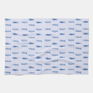 Sardines Pattern Theedoek