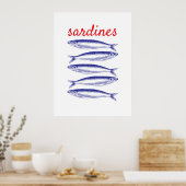 Sardines Poster (Keuken)