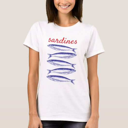 Sardines T-shirt (Voorkant)