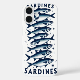 Sardines telefoonhoesje voor iPhone 16 iPhone 16 Hoesje