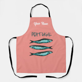 Sardines van Lissabon festival, symbool van Portug Schort