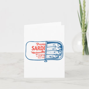  Sardines Vis Sardine Graphic Voor Mannen Vrouwen Kaart
