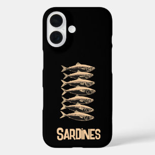 Sardines, visser iPhone 16 hoesje