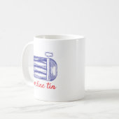 Sardinetine Koffiemok (Voorkant links)