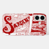 sardinevis in blik Case-Mate iPhone case (Achterkant (horizontaal))
