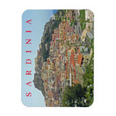 Sardinia Castelsardo uitzicht fridge magnet Magneet (Verticaal)
