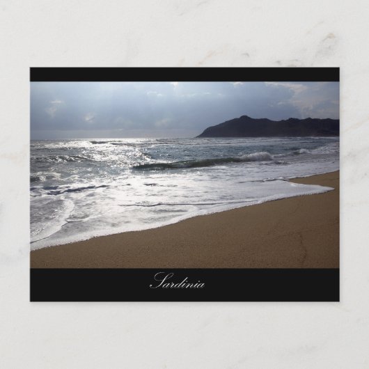 Sardinië Briefkaart (Voorkant)