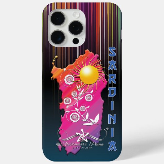 Sardinië Case-Mate iPhone Case (Achterkant)