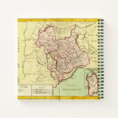 Sardinië, Frankrijk, Italië Notitieboek (Achterkant)