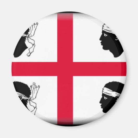 Sardinië-Italië Magneet (Voorkant)