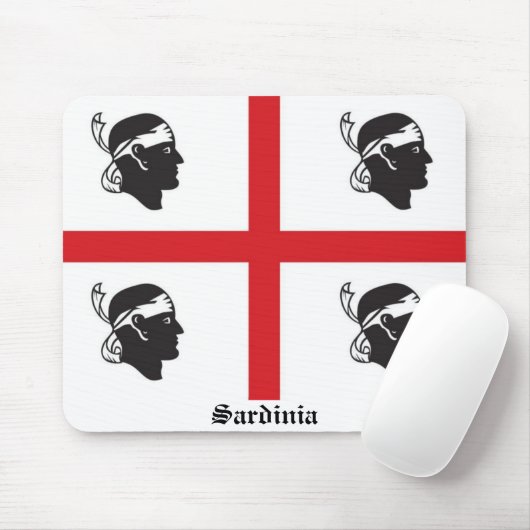 Sardinië Muismat (Met muis)