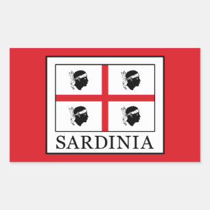 Sardinië Rechthoekige Sticker
