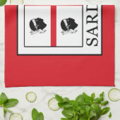 Sardinië Theedoek (Gevouwen)