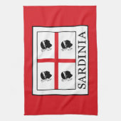 Sardinië Theedoek (Verticaal)