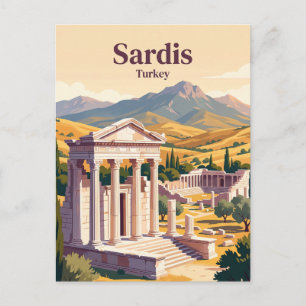 Sardis Turkije Briefkaart