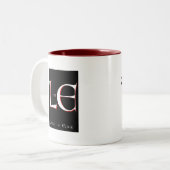 Sarfortnim College 3, zwarte mok (Voorkant links)