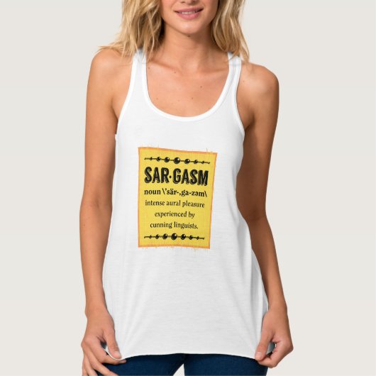 Sargasm Tanktop (Voorkant)