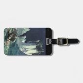 Sargasso Zee Grim Reaper & Sinking of Titanic Bagagelabel (Voorkant horizontaal)