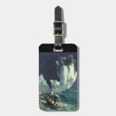 Sargasso Zee Grim Reaper & Sinking of Titanic Bagagelabel (Voorkant verticaal)