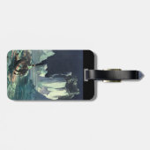 Sargasso Zee Grim Reaper & Sinking of Titanic Bagagelabel (Achterkant horizontaal)