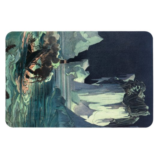 Sargasso Zee Grim Reaper & Sinking of Titanic Magneet (Horizontaal)