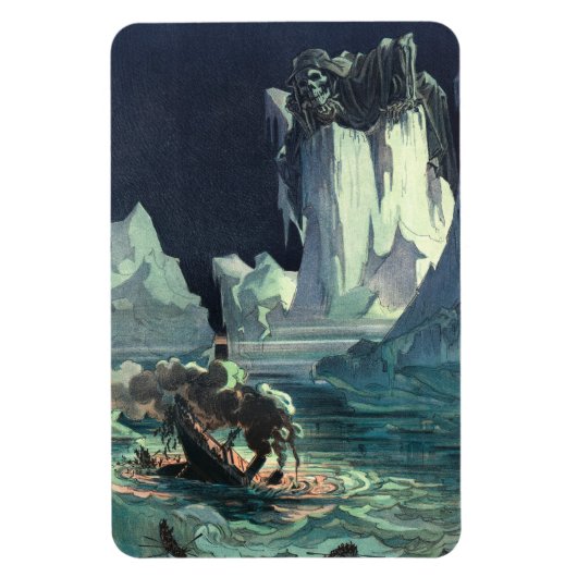 Sargasso Zee Grim Reaper & Sinking of Titanic Magneet (Verticaal)