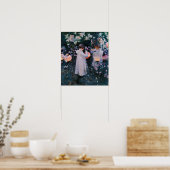 Sargent - Anjer Lelie Lelie Roos Poster (Keuken)