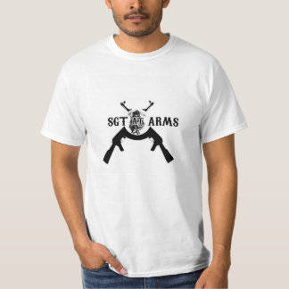 Sargent bij wapenarms t-shirt