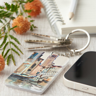 Sargent - Een brug en een Campanile, Venetië, Sleutelhanger