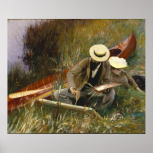 Sargent Een Out-of-Doors Studie Poster
