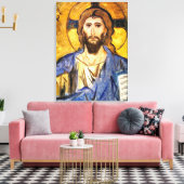Sargent - Hoofd van Christus Canvas Afdruk (Insitu (Woonkamer))