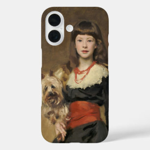 Sargent Meisje met hond Beatrice Townsend Portret iPhone 16 Hoesje