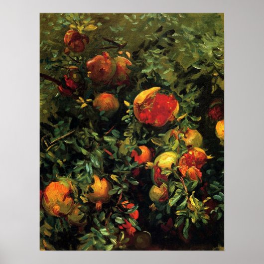 Sargent - Pomegranates Majorca 1908 Poster (Voorkant)