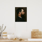 Sargent - Portret van Claude Monet 1887 Poster (Keuken)