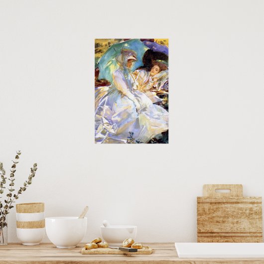 Sargent - Simplon pas. Lezing 1911 Poster (Keuken)