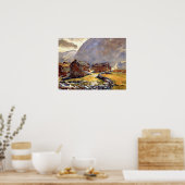 Sargent - Simplon Pass Chalets 1911 Poster (Keuken)