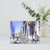 Sargent - Uitzicht van het Grand Canal Briefkaart (Staand voorkant)