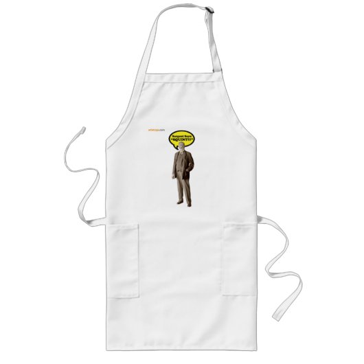 Sargent zegt "Squint" Apron Lang Schort (Voorkant)