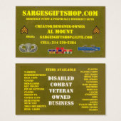 SARGESGIFTSHOP.COM (Devant & derrière)