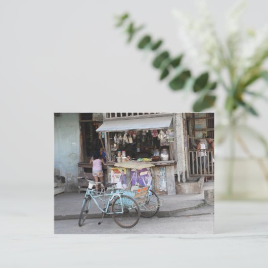 Sari-sari store briefkaart (Staand voorkant)